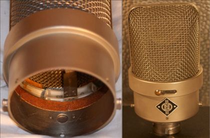 Neumann-M49U Nr227 Tube  AC701 Case 1952